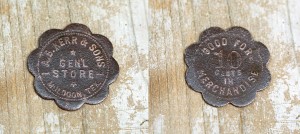 A.B Kerr & Sons General Store Token - Muldoon, TX